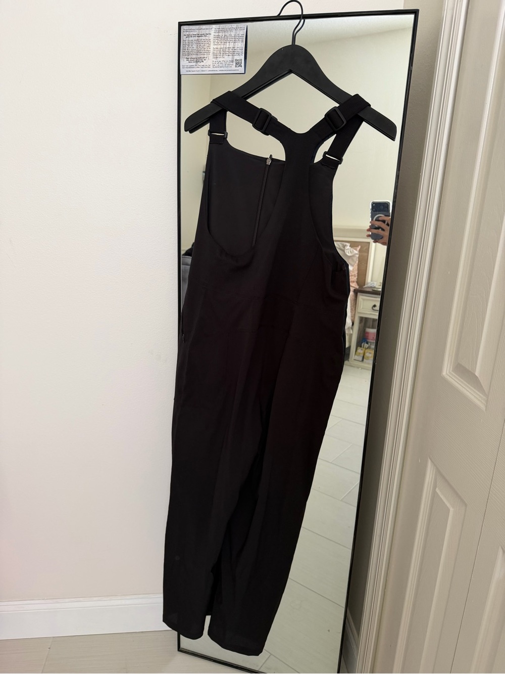 lululemon athletica Black Wide-Leg Jumpsuit with Adjustable Straps - Picture 2 of 3